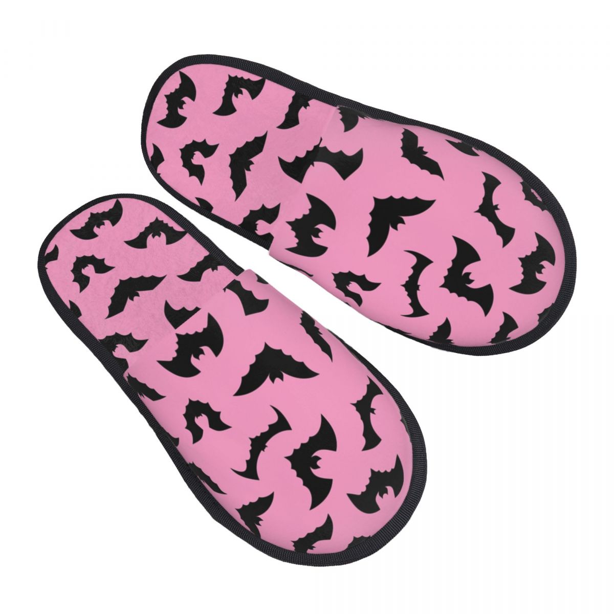 Insole Memory Foam - Custom Pastel Goth Pink Black Bats