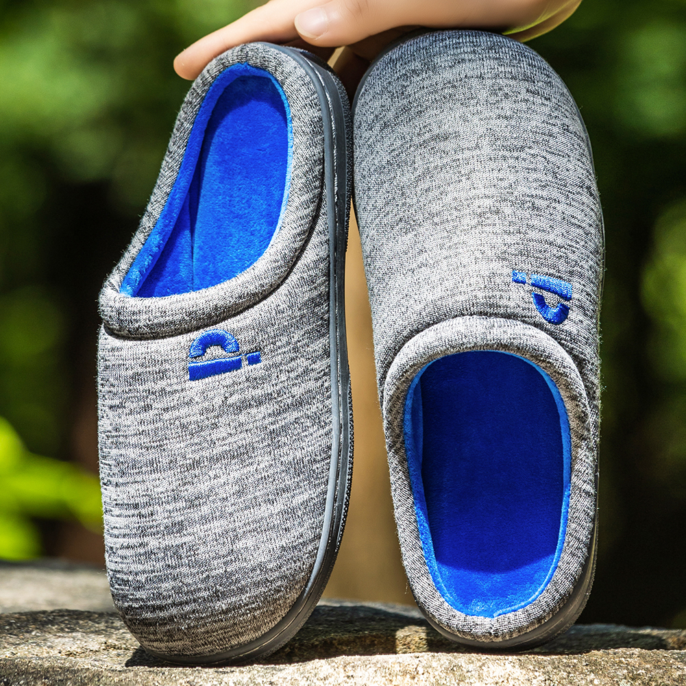 Insole Memory Foam - Premium Quality Warm Embroidered House Slippers