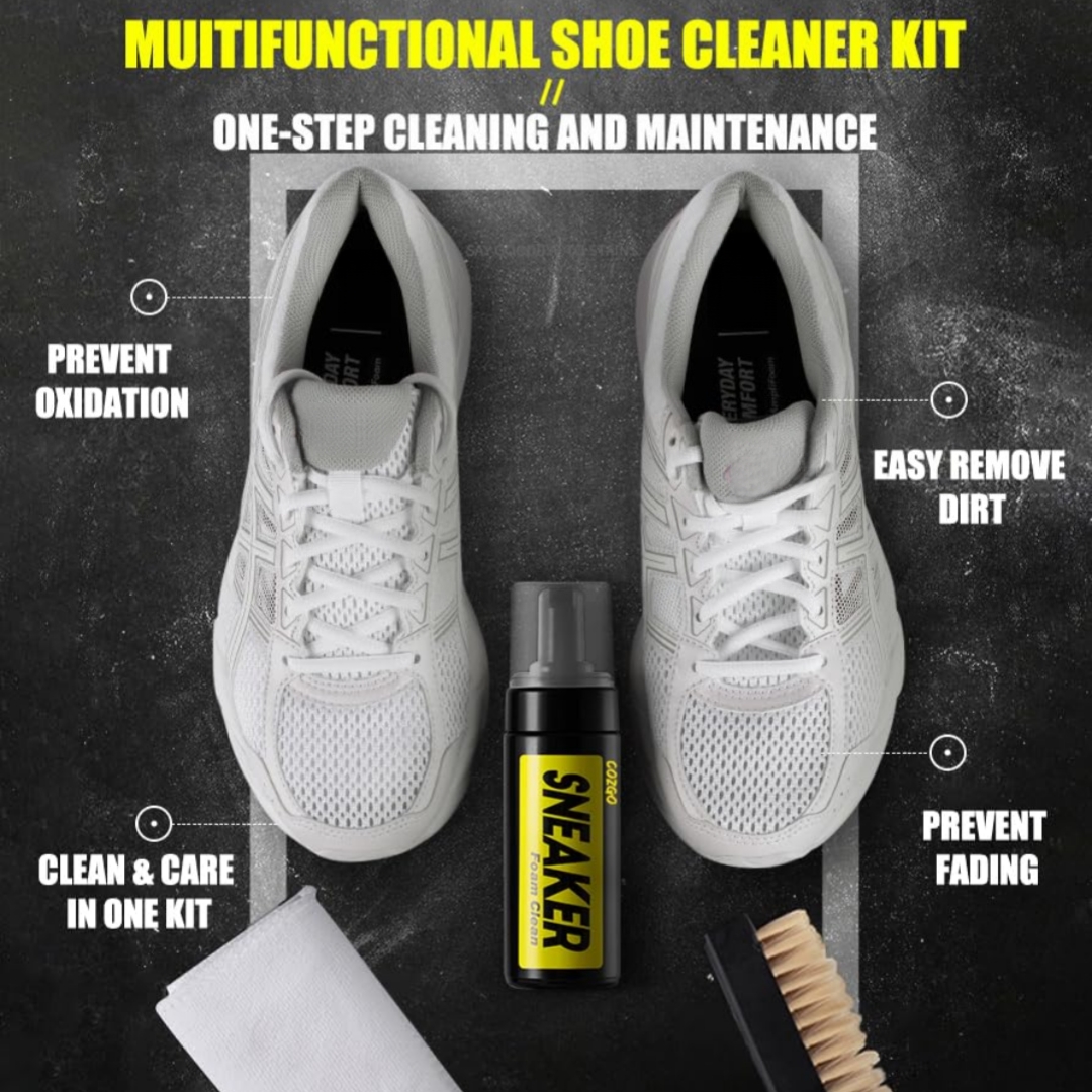 150ML Water-Free Foam Sneakers - đánh giá và giá Sneaker Care Suede