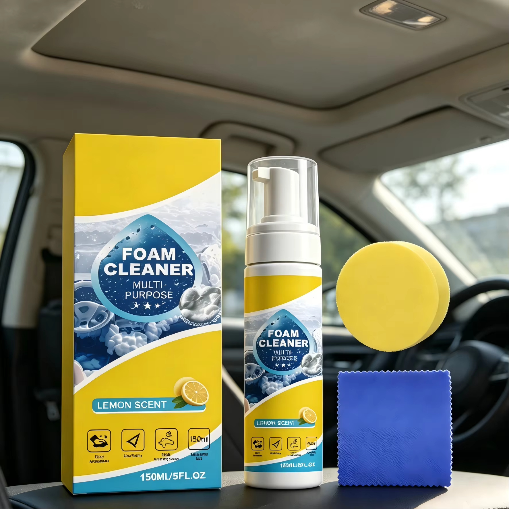Multi-Purpose Foam Car Interio - đánh giá và giá Sneaker Care Spray