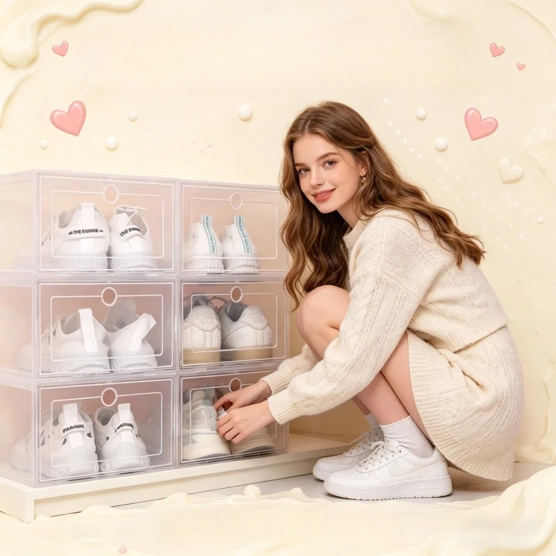 2026 New Cajas Para Zapatos 6  - đánh giá và giá Shoe Box Display