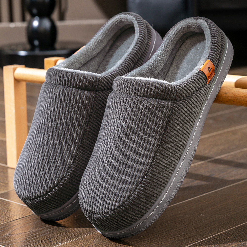 Winter Warm Slippers for Men M - đánh giá và giá Insole Memory Foam