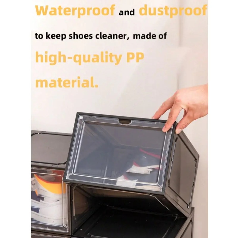 Pack Shoe Boxes Clear Plastic  - đánh giá và giá Shoe Box Display