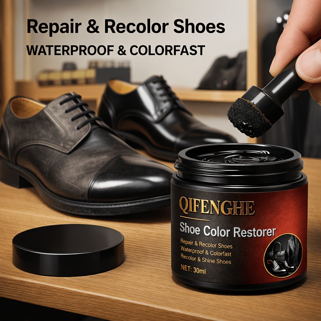 Leather Shoe Recoloring Balm,  - đánh giá và giá Sneaker Care Spray