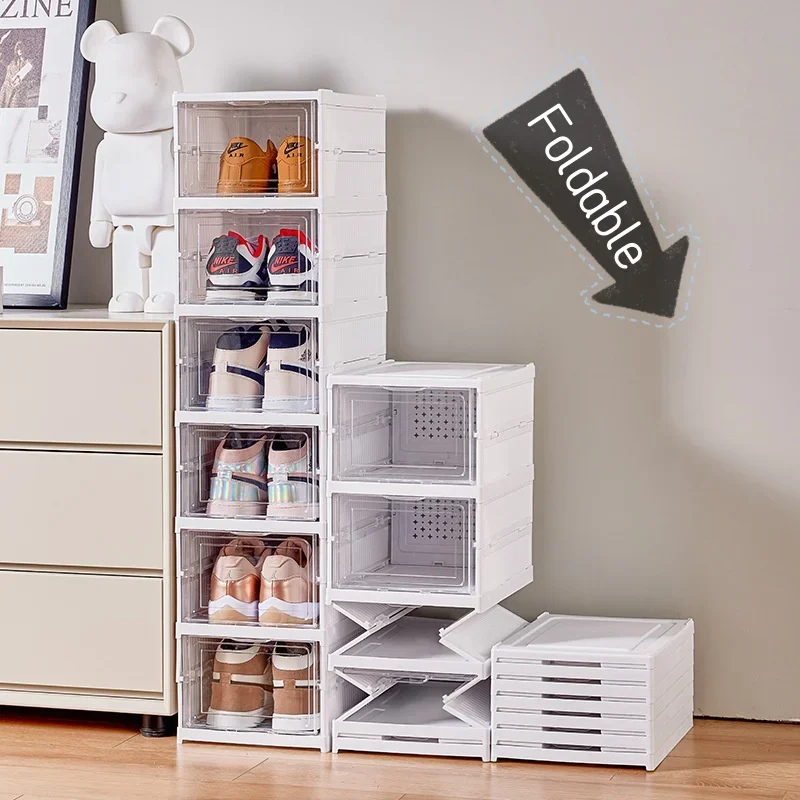 Foldable Stackable Transparent - đánh giá và giá Shoe Box Display