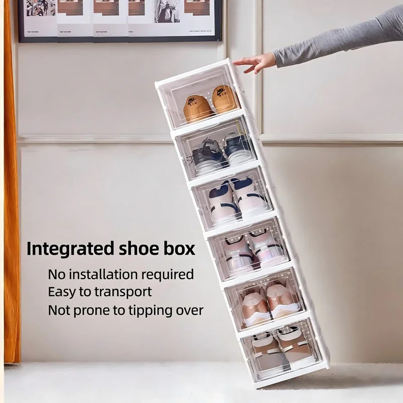 Foldable Stackable Transparent - đánh giá và giá Shoe Box Display