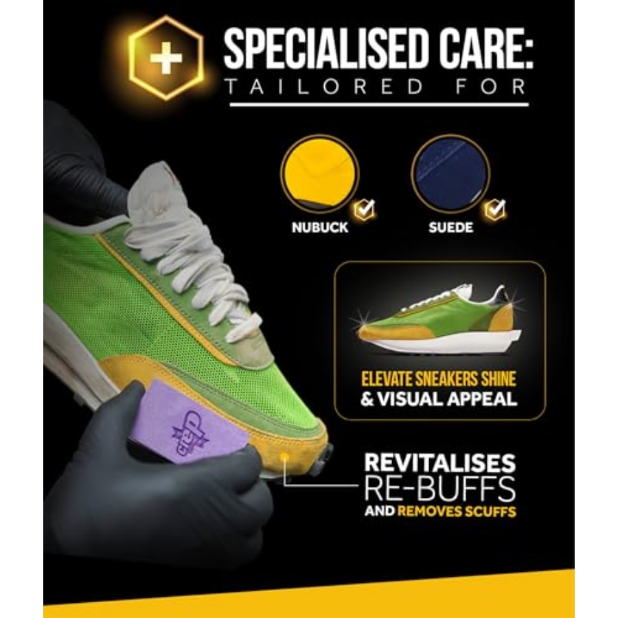 Crep Protect Suede Scuff Erase - đánh giá và giá Sneaker Care Suede