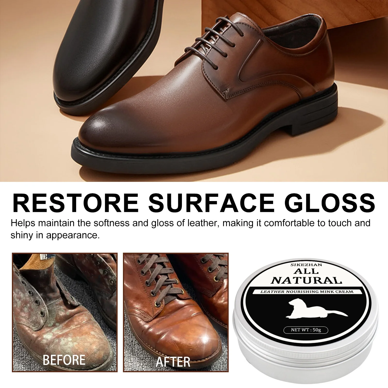 SIKEZHAN Leather Sofa Cleaner  - đánh giá và giá Sneaker Care Spray