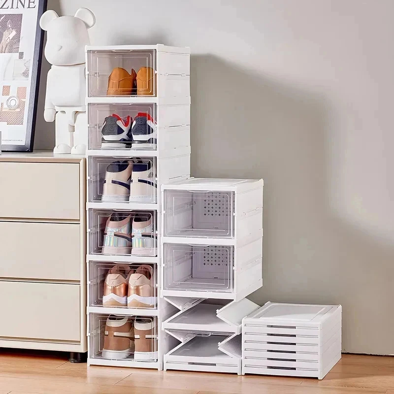 6 Layers Transparent Shoe Stor - đánh giá và giá Shoe Box Display