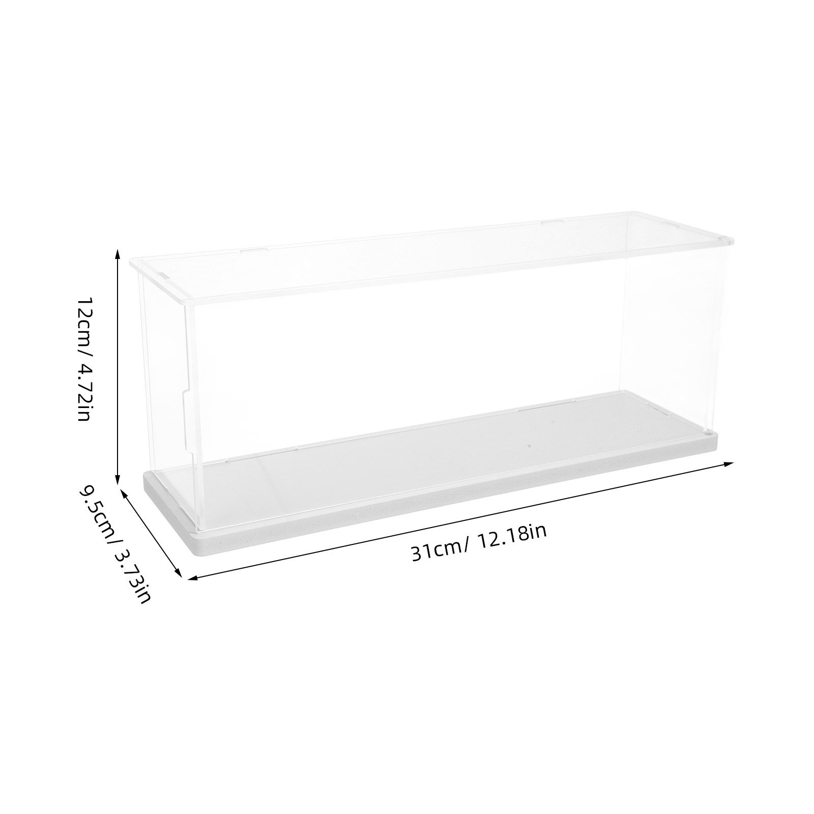 Clear Acrylic Display Case Tra - đánh giá và giá Shoe Box Display